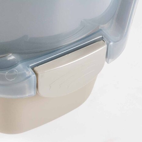 EBI Hoek Kattenbak Jumbo XXL Transparant grijs EBI Hoek Kattenbak Jumbo XXL Transparant grijs