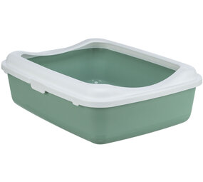 Trixie Open Kattenbak Salie/Wit Trixie Open Kattenbak Salie/Wit