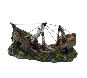 Aqua Della Aquarium Decoratie Three Masted Ship