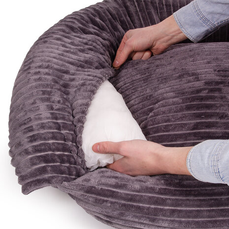 Wallace & Jones Hondenmand Cordo donkergrijs Wallace & Jones Hondenmand Cordo donkergrijs