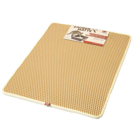 CanadianCat Company Kattenbakmat XXL Beige 80 x 65 cm CanadianCat Company Kattenbakmat XXL Beige 80 x 65 cm