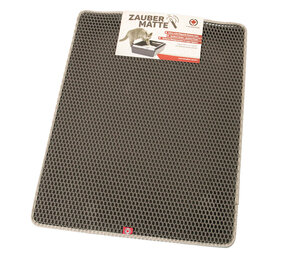 CanadianCat Company Kattenbakmat XXL Antraciet 80 x 65 cm