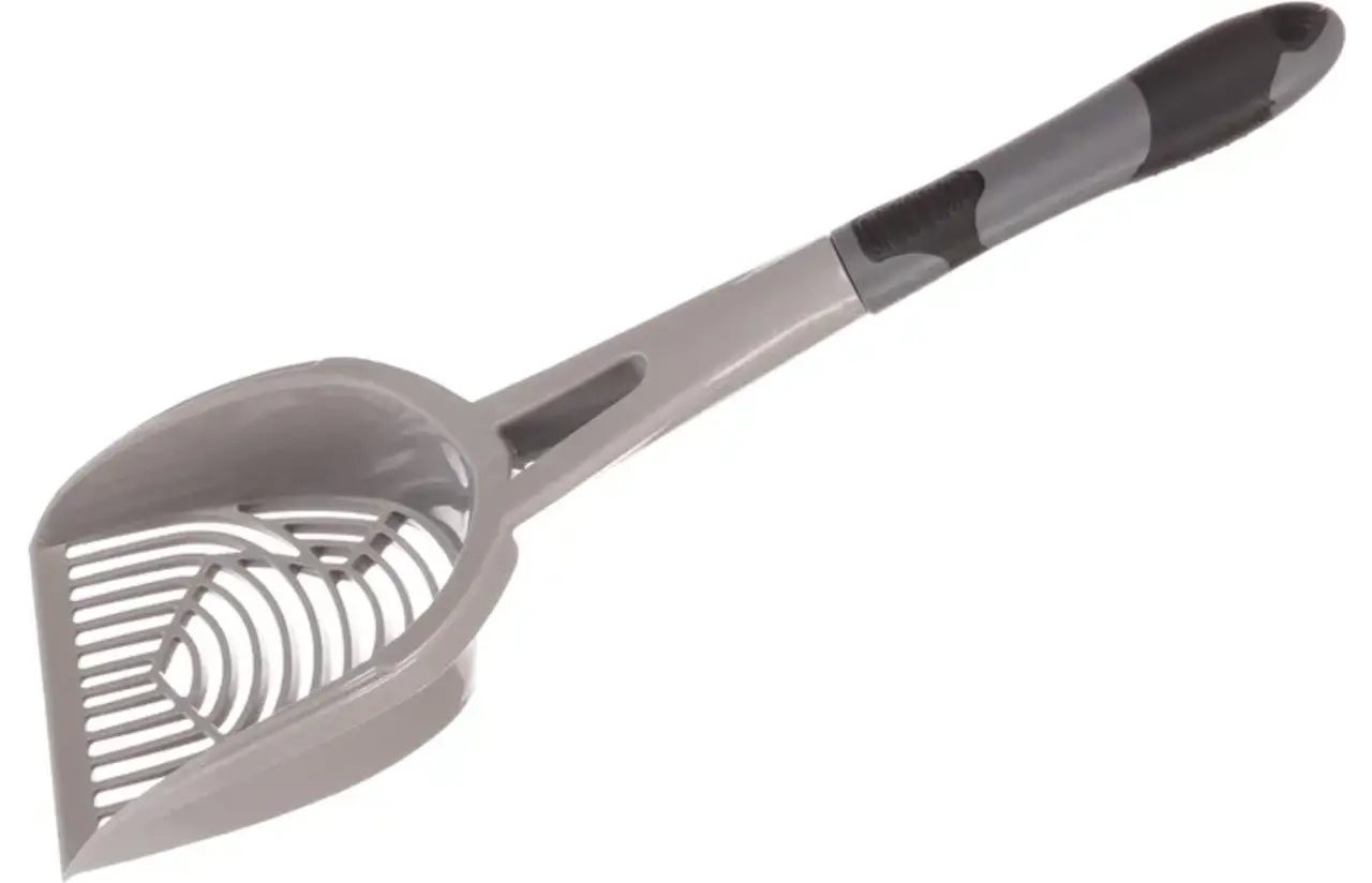 Flamingo Kattenbakschep Gobi grijs/zwart