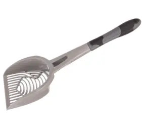 Flamingo Kattenbakschep Gobi grijs/zwart Flamingo Kattenbakschep Gobi grijs/zwart