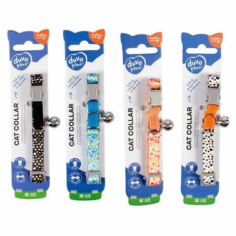 Duvo+ Kattenhalsband Kleurrijke Bollen Duvo+ Kattenhalsband Kleurrijke Bollen
