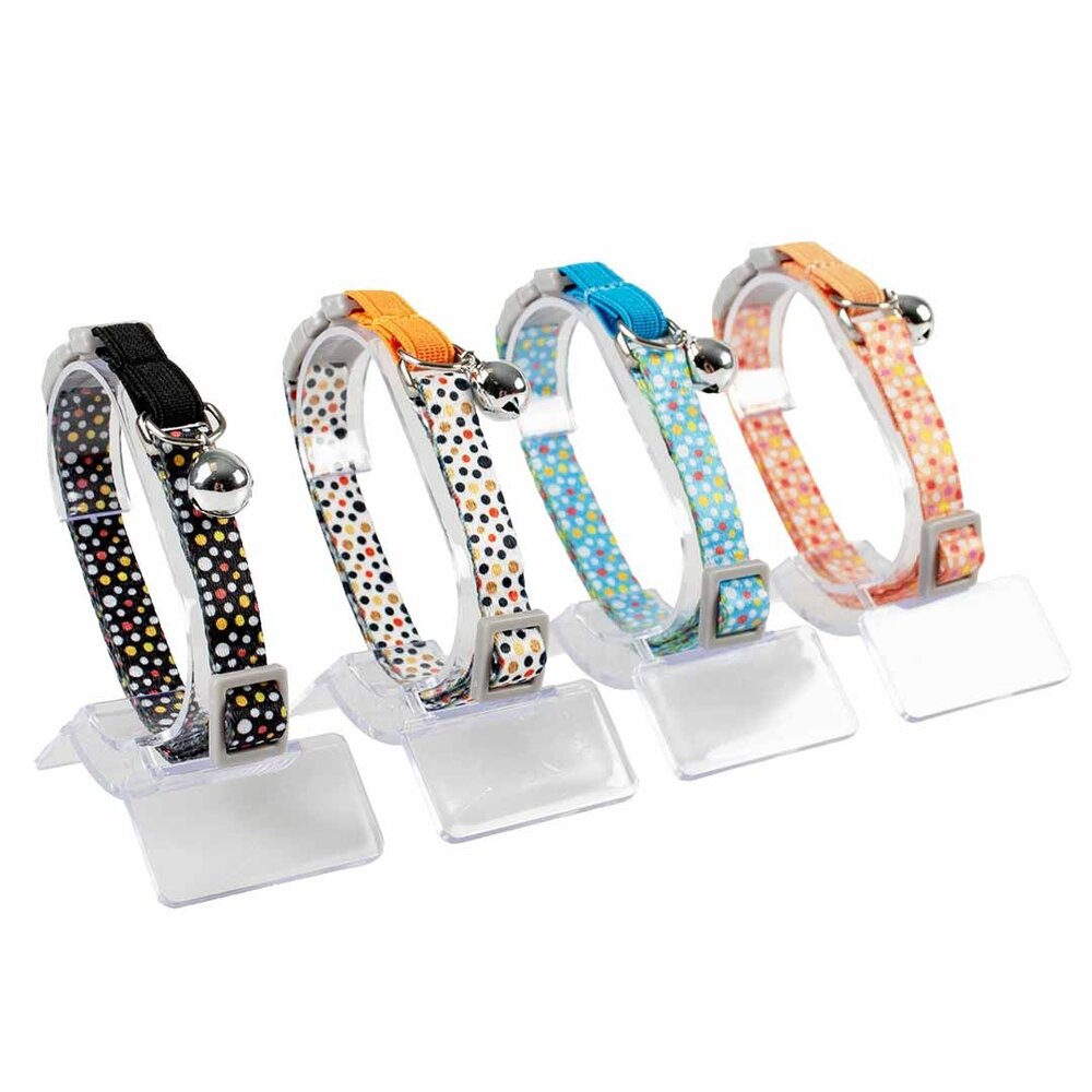 Duvo+ Kattenhalsband Kleurrijke Bollen Duvo+ Kattenhalsband Kleurrijke Bollen
