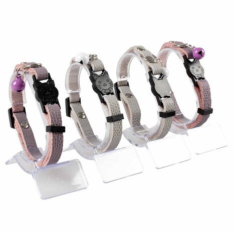 Duvo+ Kattenhalsband Stijlvol Leder