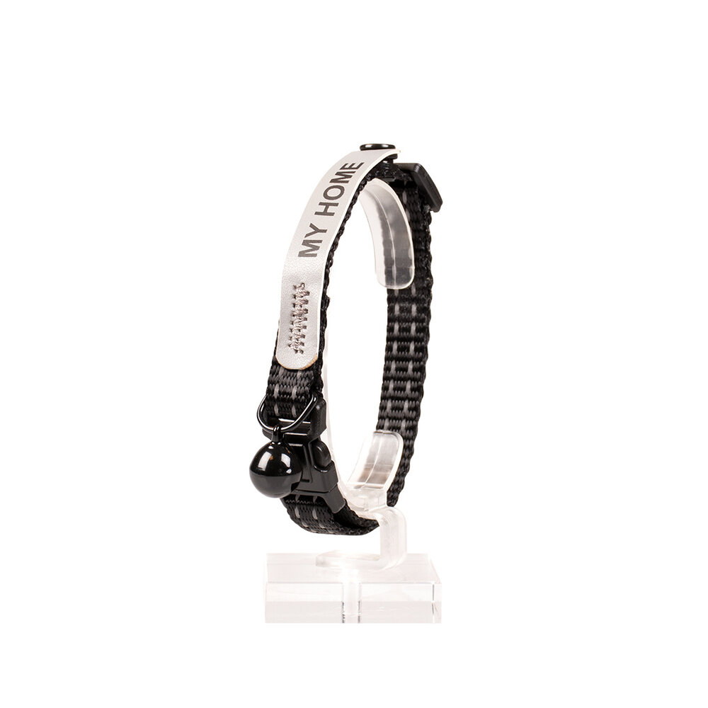 Duvo+ Kattenhalsband Reflecterend Met Adresvakje