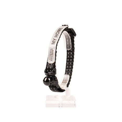Duvo+ Kattenhalsband Reflecterend Met Adresvakje