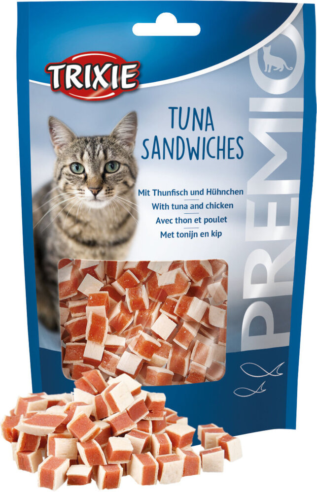Trixie Kattensnack Premio Tuna Sandwiches Trixie Kattensnack Premio Tuna Sandwiches