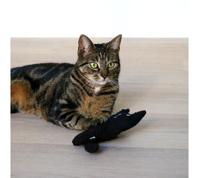 I Love Happy Cats Trappelkussen Zeno zwart