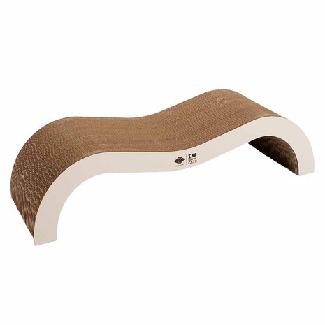 I Love Happy Cats Krabkarton Archie Bruin/Beige 2 stuks