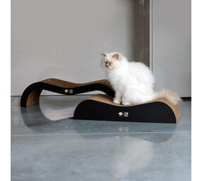 I Love Happy Cats Krabkarton Archie zwart/bruin 2 stuks