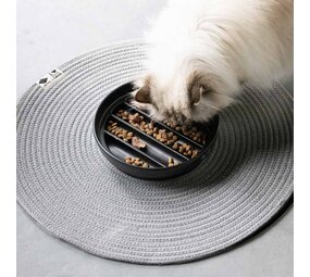 I Love Happy Cats Onderlegger Jill grijs I Love Happy Cats Onderlegger Jill grijs