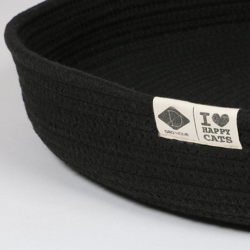 I Love Happy Cats Kattenmand Jess zwart