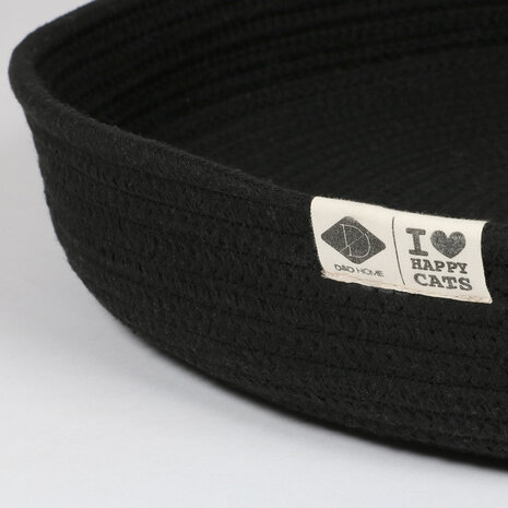 I Love Happy Cats Kattenmand Jess zwart