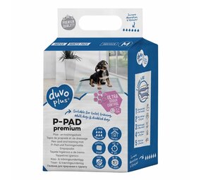 Duvo+ Puppy Pads Ultra Geurcontrole - 30 stuks (30 x 45 cm) Duvo+ Puppy Pads Ultra Geurcontrole - 30 stuks (30 x 45 cm)