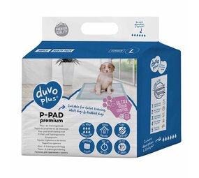 Duvo+ Puppy Pads Ultra Geurcontrole - 30 stuks (45 x 60 cm) Duvo+ Puppy Pads Ultra Geurcontrole - 30 stuks (45 x 60 cm)