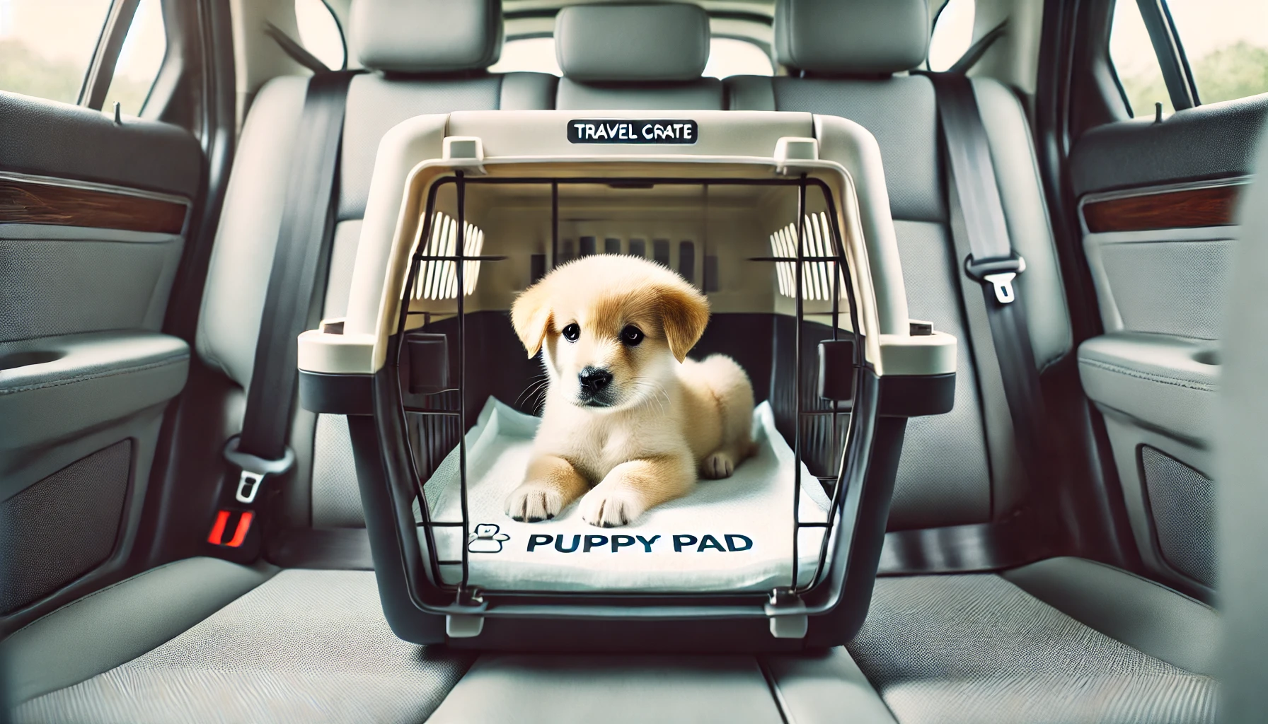 Hoe gebruik je puppy pads tijdens het reizen?