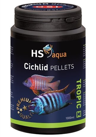 HS Aqua Cichliden Pellets middel en grote vissen HS Aqua Cichliden Pellets middel en grote vissen