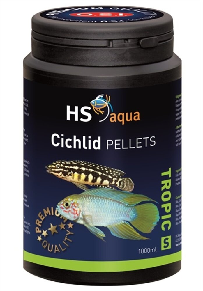 HS Aqua Cichliden Pellets Kleine vissen