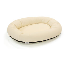 Wallace & Jones Eco Leather Hondenmand Bolton beige Wallace & Jones Eco Leather Hondenmand Bolton beige