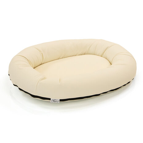 Wallace & Jones Eco Leather Hondenmand Bolton beige