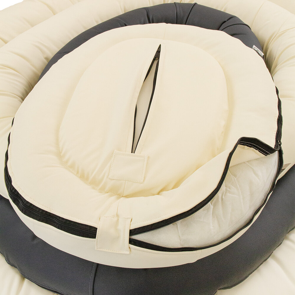 Wallace & Jones Eco Leather Hondenmand Bolton beige