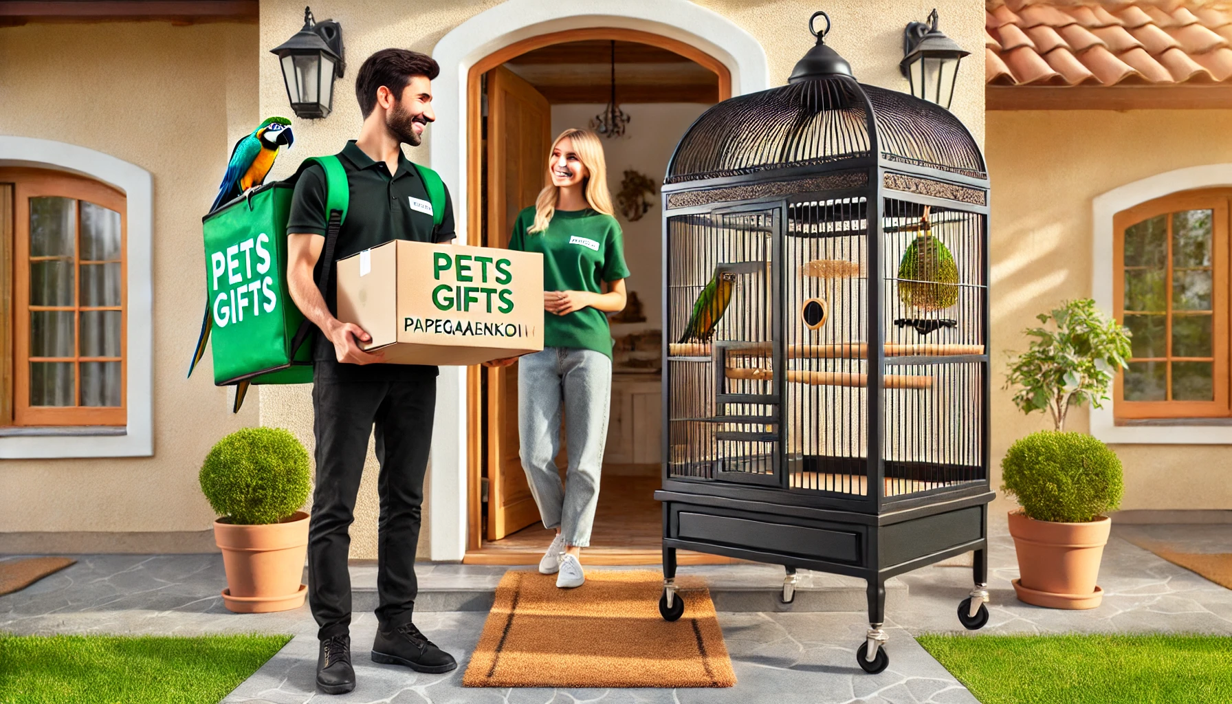 Wat je moet weten over de bezorging van je nieuwe papegaaienkooi