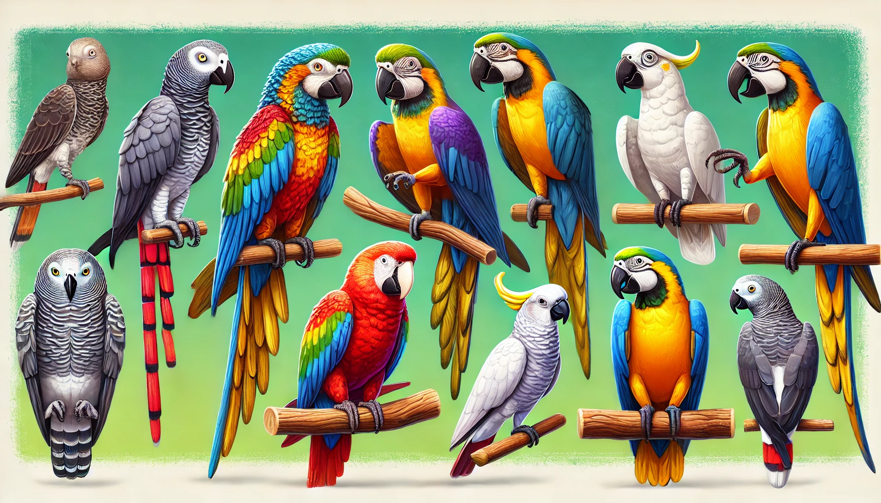 Wat is de levensverwachting van verschillende papegaaienrassen?