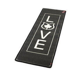 CanadianCat Company Krabmat XXL Deluxe Love antraciet 180 x 60 cm CanadianCat Company Krabmat XXL Deluxe Love antraciet 180 x 60 cm