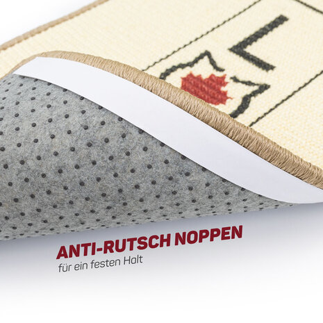 CanadianCat Company Krabmat Deluxe Love beige 60 x 40 cm