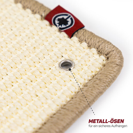 CanadianCat Company Krabmat Deluxe Love beige 80 x 40 cm