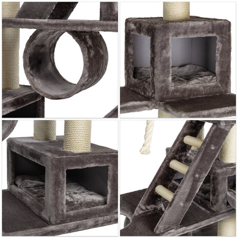 CanadianCat Company Krabmeubel Logan XXL Donkergrijs CanadianCat Company Krabmeubel Logan XXL Donkergrijs