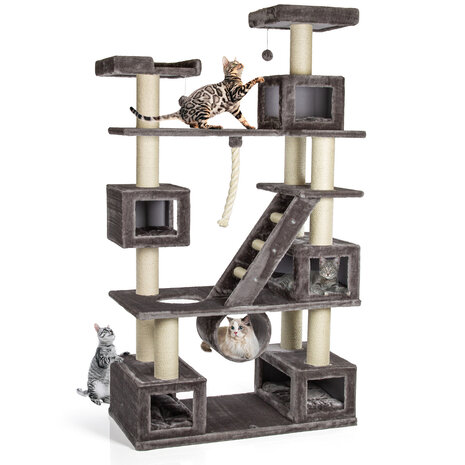 CanadianCat Company Krabmeubel Logan XXL Donkergrijs CanadianCat Company Krabmeubel Logan XXL Donkergrijs