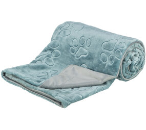 Trixie Hondendeken Barry blauw/grijs