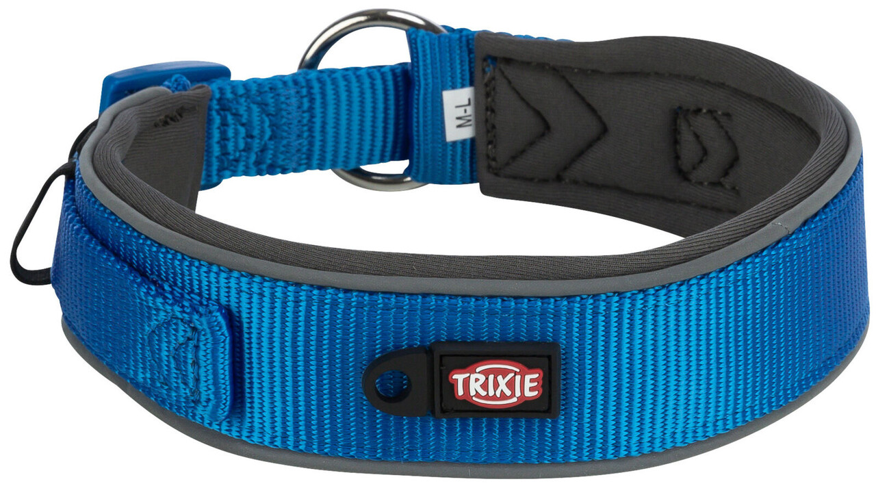 Trixie Premium Halsband Extra Breed Blauw