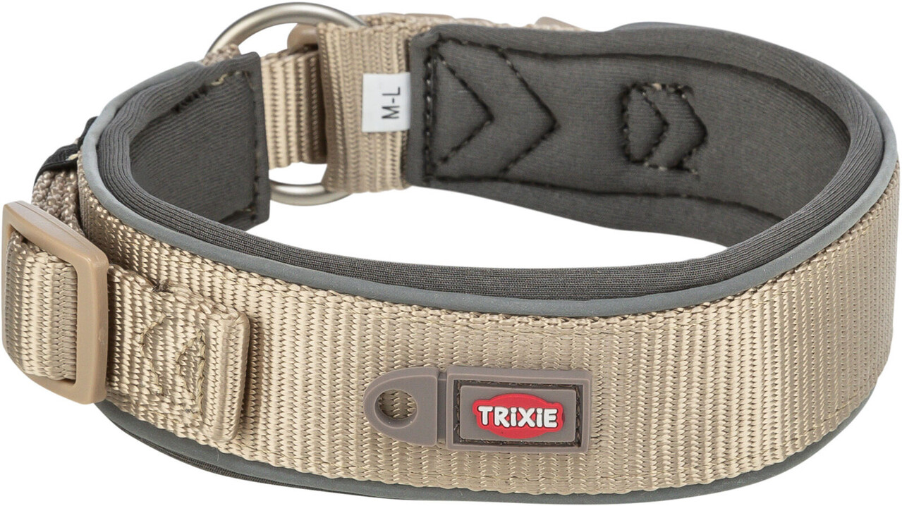 Trixie Premium Halsband Extra Breed Zand