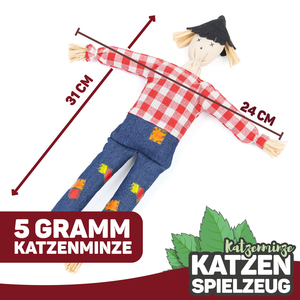 CanadianCat Company Kattenspeeltje Farmz Scarecrow CanadianCat Company Kattenspeeltje Farmz Scarecrow