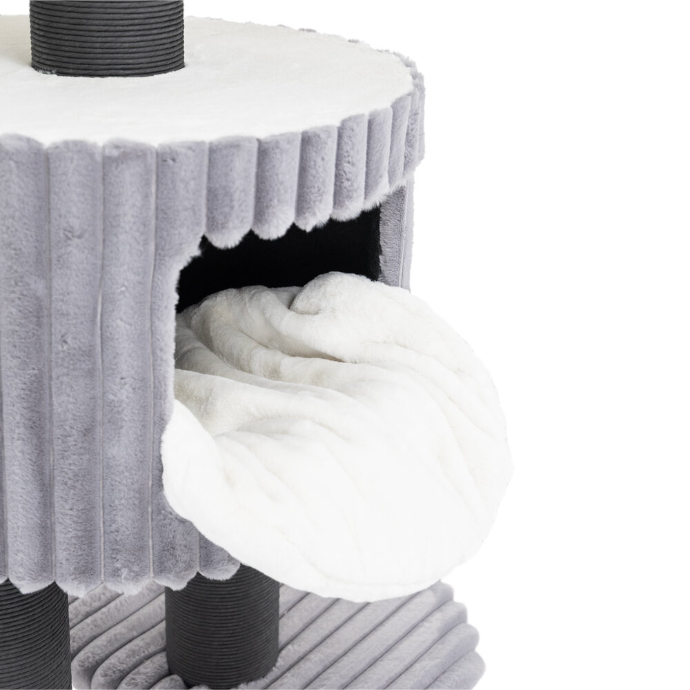 CanadianCat Company Design Krabpaal Edmond grijs CanadianCat Company Design Krabpaal Edmond grijs