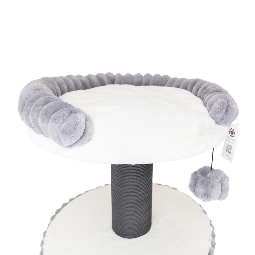 CanadianCat Company Design Krabpaal Edmond grijs CanadianCat Company Design Krabpaal Edmond grijs