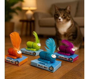 Coockoo Bug Me! Interactief kattenspeeltje Coockoo Bug Me! Interactief kattenspeeltje
