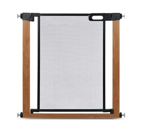 Duvo+ Hondenhek met Verlengstukken Zwart/Bruin 75-110 cm