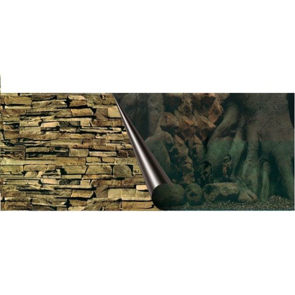 EBI Foto achterwand tree/rock