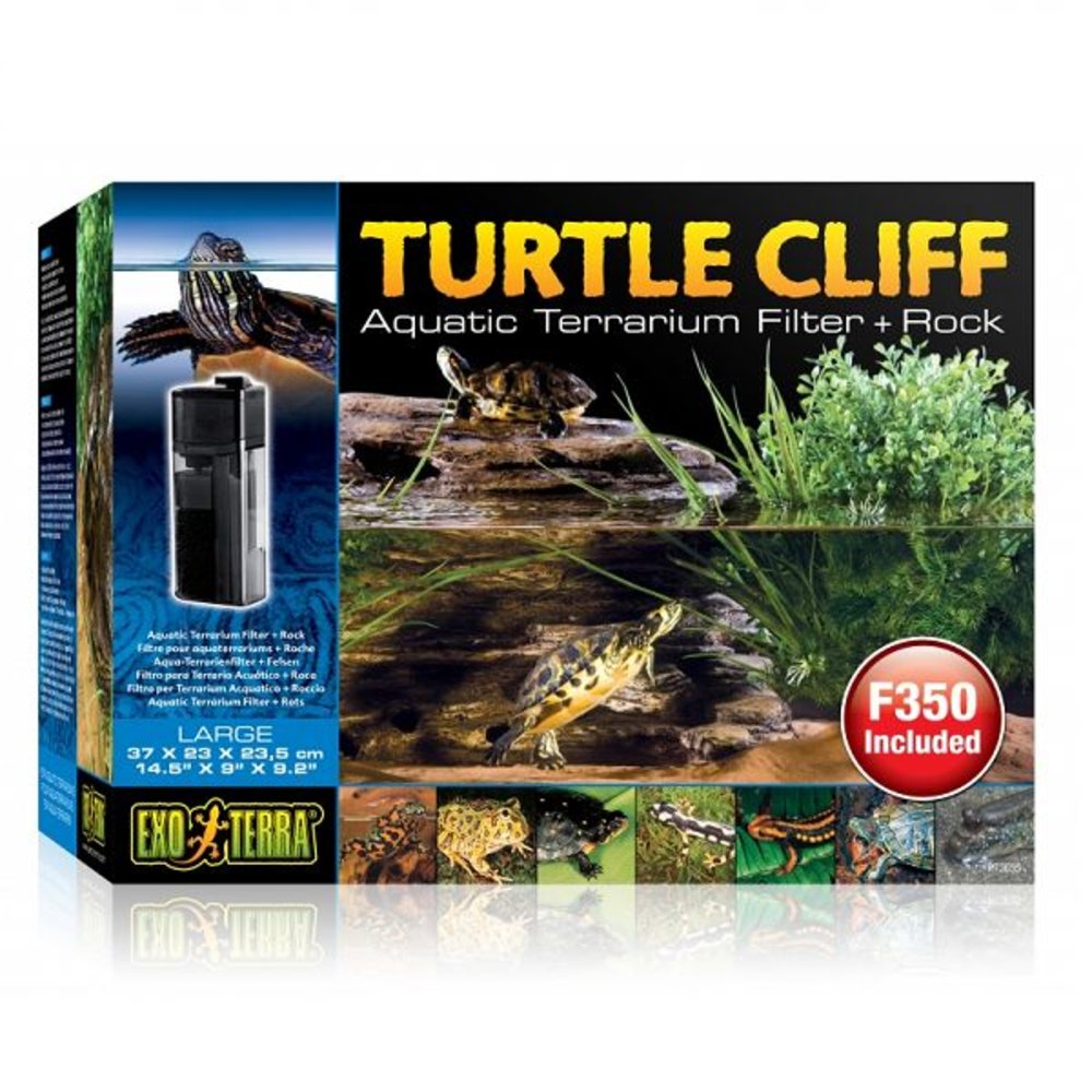 mythologie Hopelijk labyrint Exo Terra Turtle Cliff met Filter Large - Pets Gifts