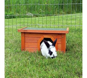 Trixie Konijnenhuis bruin 40x28x20cm