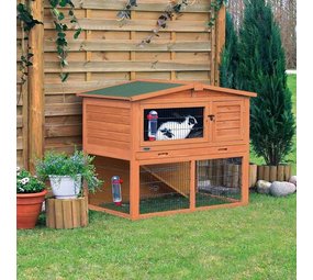 Trixie Konijnenhok Cottage bruin
