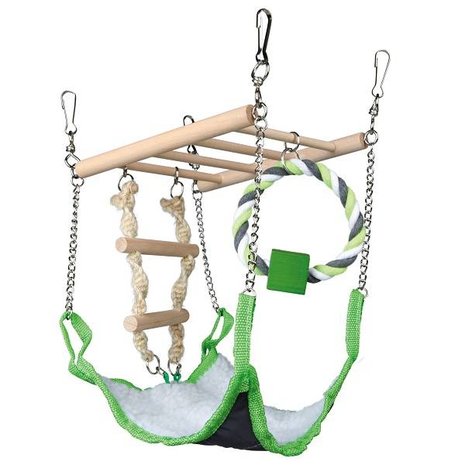 Trixie Hangbrug met hangmat Trixie Hangbrug met hangmat