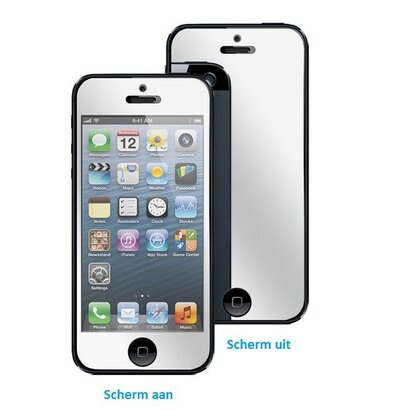 iPhone 5 / 5S / 5C screenprotector - mirror