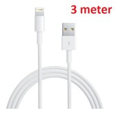 iPhone 5 / 5S / iPad mini Lightning USB kabel (3 meter)
